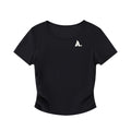 Ruched Bodycon Crop Top